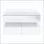 Table basse à plateau relevable avec éclairage DEL et plateau en verre trempé-2028502075