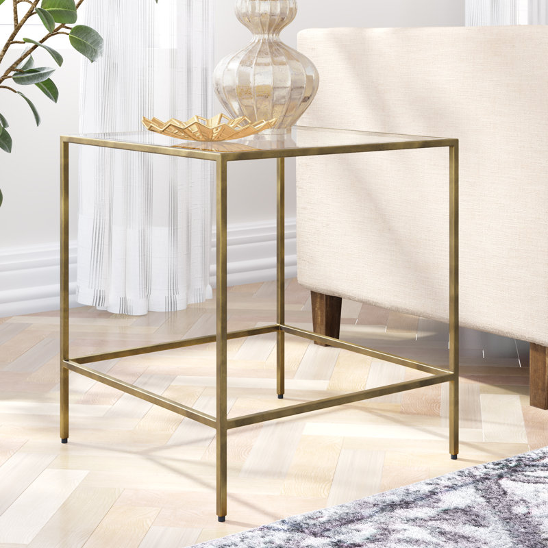 Bridgecliff Glass Top End Table