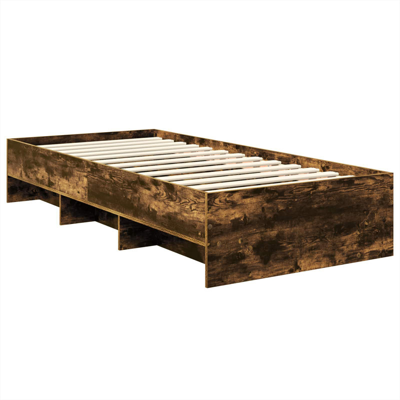 Bed, Smoked Oak