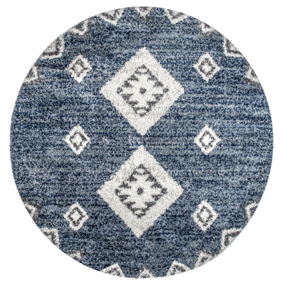 Tapis à poil long Hassan Tribal