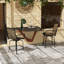 Tabourets de bar d'extérieur avec accoudoirs Outsunny-1784868607