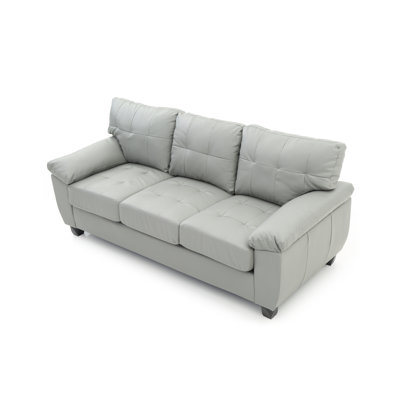 Benton 78'' Faux Leather Sofa