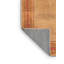 Tapis tissé à la machine en polyester / chenille Massouda de style sud-ouest en brun / orange / beige-863086179