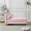 Chaise longue moderne avec revêtement en velours-137203300
