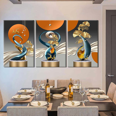 3 Piece Wrapped Canvas Print