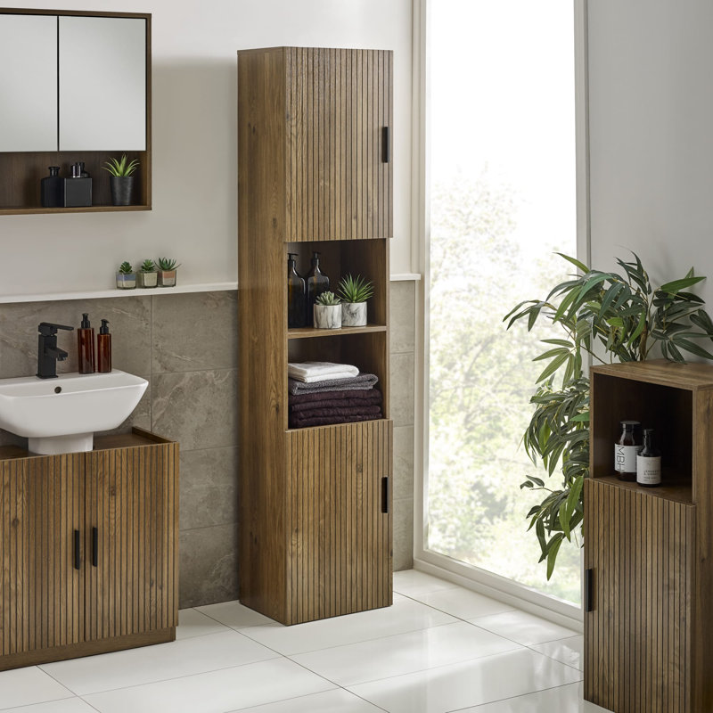 Telman Tall Bathroom Cabinet