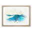Rolling Ocean Waves in Abstract - Picture Frame Graphic Art Print-55762674-55762677
