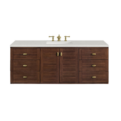 Amberly 60" Single Bathroom Vanity Set