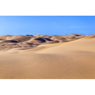 Dune de sable dans le désert - Photographie sur toile tendue