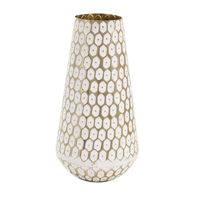 Vase décoratif en métal