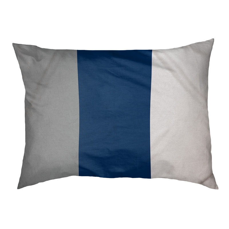 Polyester Pet Bed, Extra Large (50" W x 40" D x 17" H), Light Grey/San Diego Baseball Blue/White