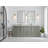 Esin 84'' Double Bathroom Vanity with Top-78600245