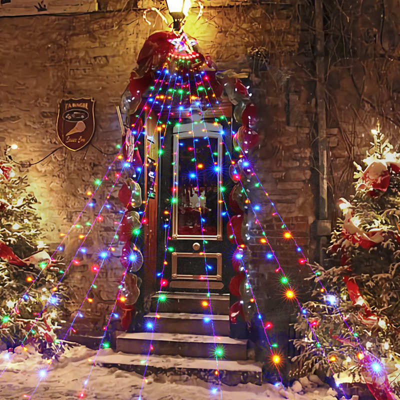 Lumières de décorations de Noël