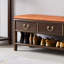 Banc de rangement pour chaussures de style rétro 47,2 po-108839407