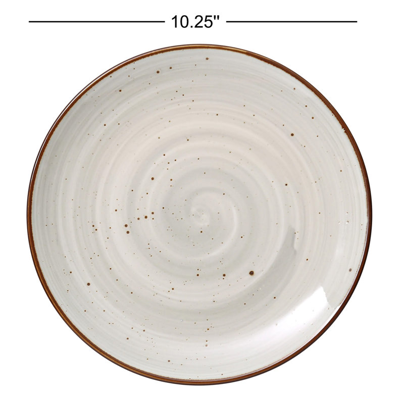 Assiette plate 10 po Lyon