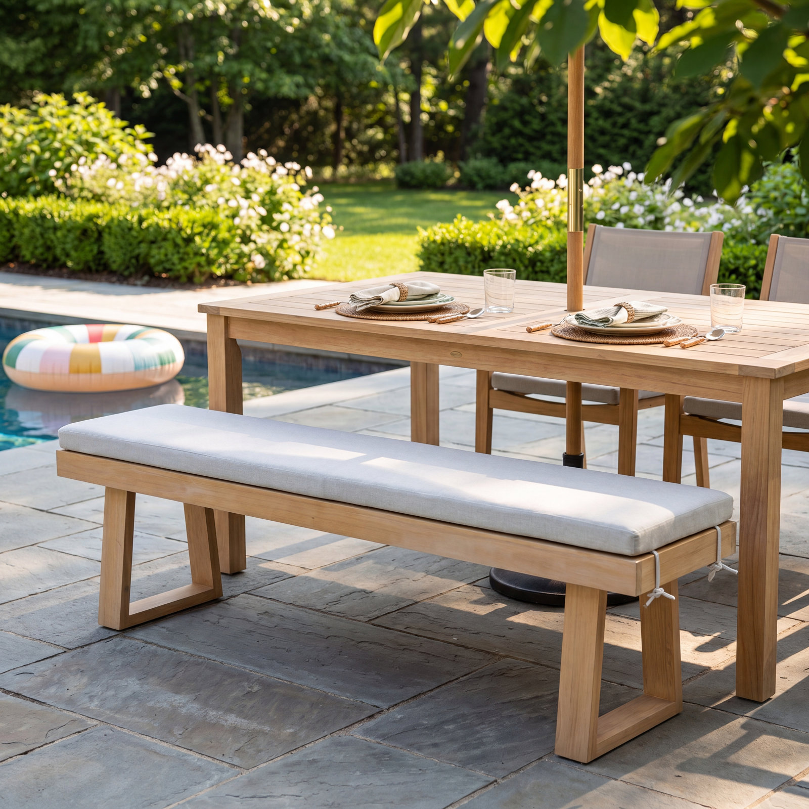 Rosa 70" Eucalyptus Picnic Bench