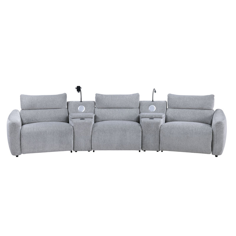 Modular Power Motion Sectional Sofa