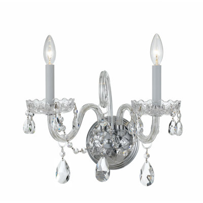 Wehr 2-Light Candle Wall Light