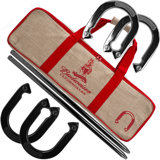 Trademark Games Metal Horseshoes with Carrying Case
