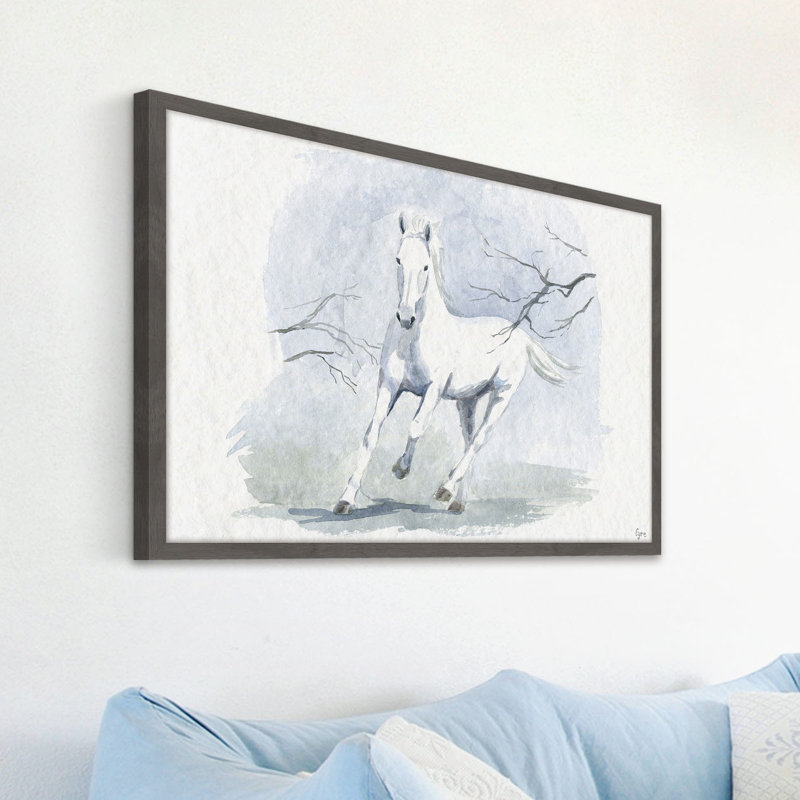 Horse Light by Eyre Tarney - Single Picture Frame Painting, 61cm H x 91cm W x 4cm D