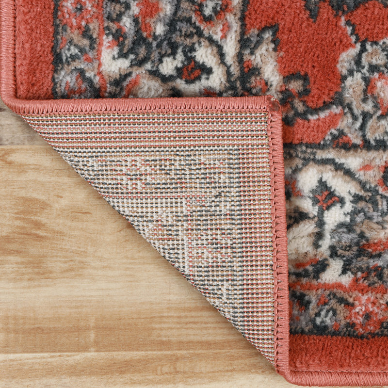 Tapis d'intérieur 100% polypropylène à motif floral traditionnel Superior Collection Elegant, Rectangle 7 pi x 9 pi
