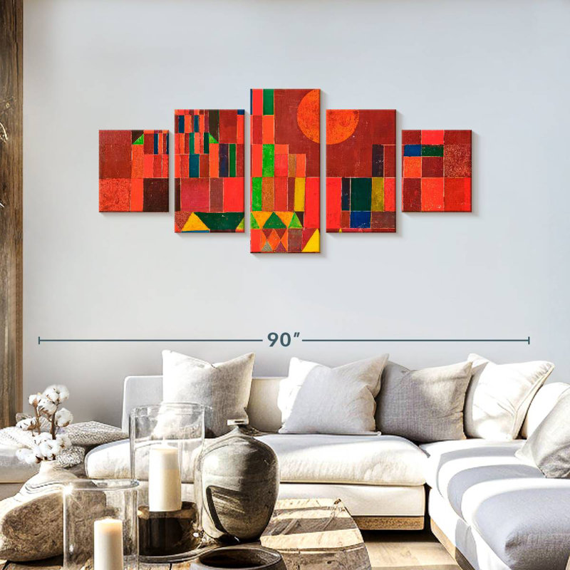 Geometric Wallie, H 30 po x l 68 po