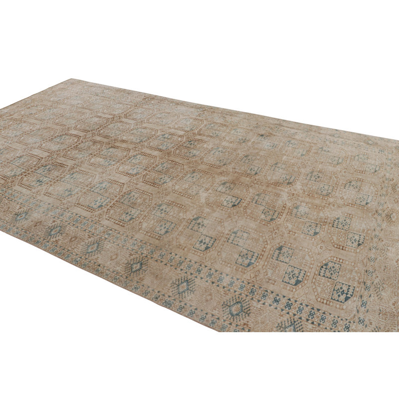 One-of-a-Kind Rectangle 8' X 13'3" Hand Knotted Area Rug