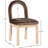 Conrad Macleod Linen Textured Fabric Dining Chair-1900967173-1900967171