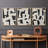 Abstract  Series  CXCV  -Set Of 3 Framed Giclee Prints -Ready to Hang-559739778-559739802