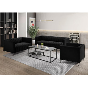 Kurtis 3 Piece Living Set