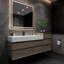 Meuble-lavabo mural simple 67 po Albizu-69316003