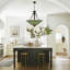 5-light Dimmable Tiffany Chandelier