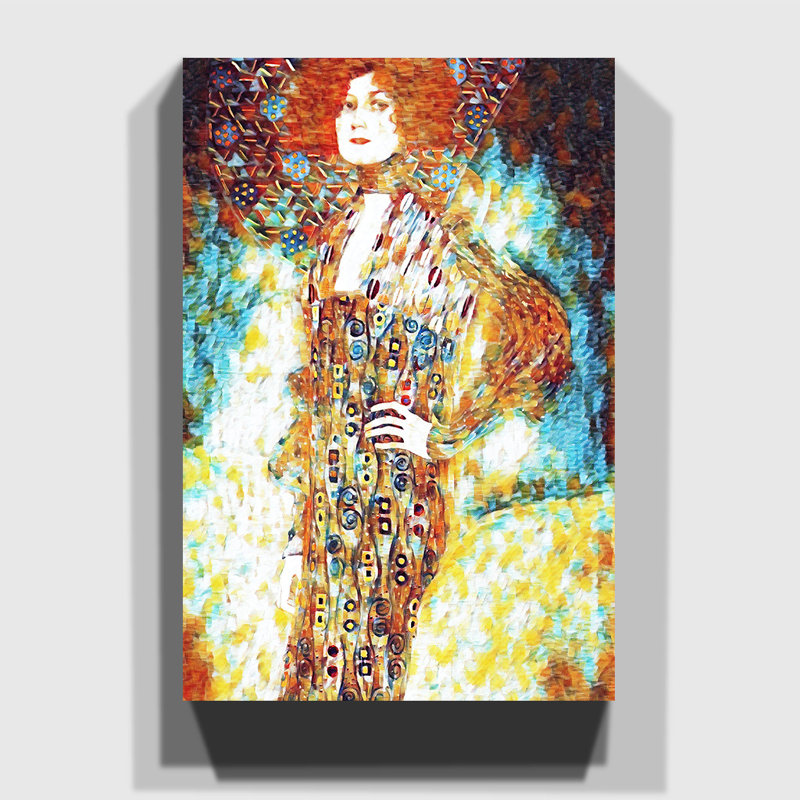 Gustav Klimt - Wrapped Canvas Print, 50cm H x 35cm W