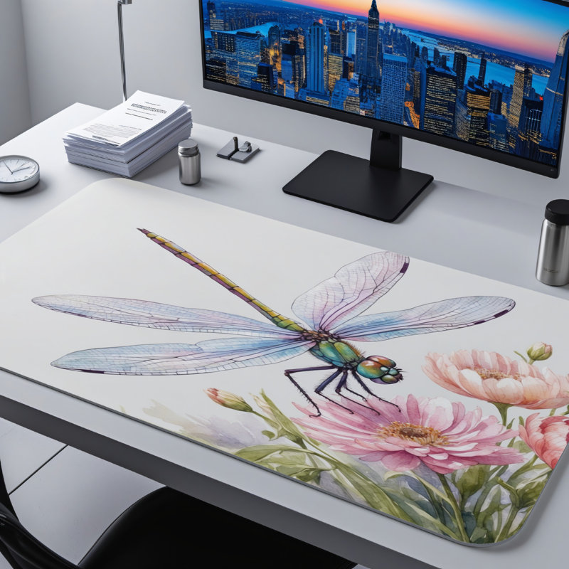 Polyester Desk Pad, 23.6x13.8