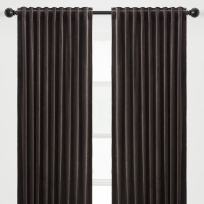 Mondragon Velvet Room Darkening Curtains