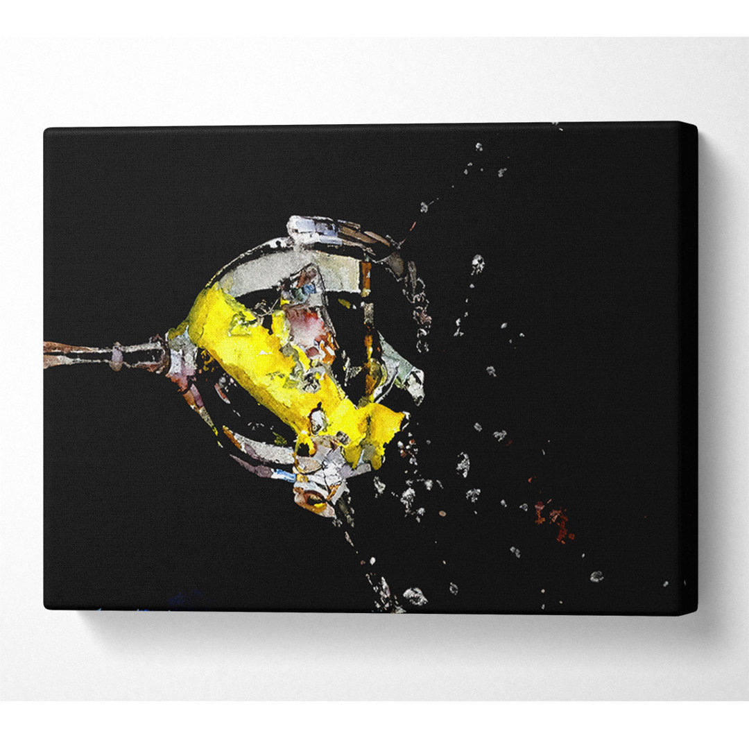 Gin And Tonic With Lemon - Leinwanddrucke auf Leinwand