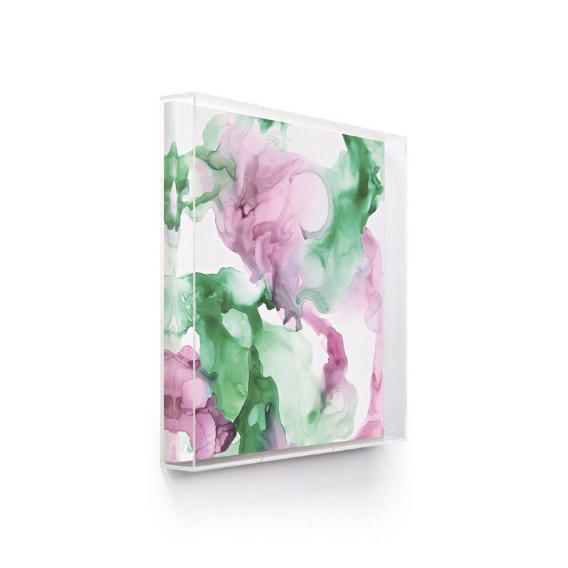 «Tropical Daydream» par Julie Pelaez, Boîte-cadre, H 20 po x l 20 po