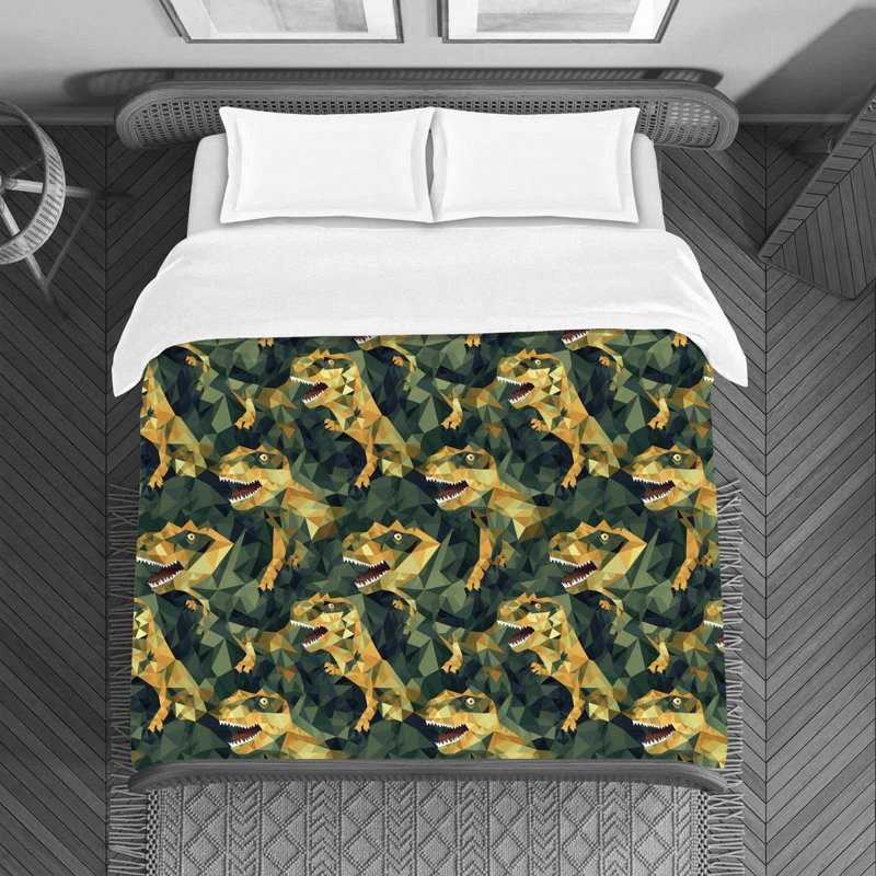  Housse de couette Dinosaur Bedding, Housse de couette pour grand lit