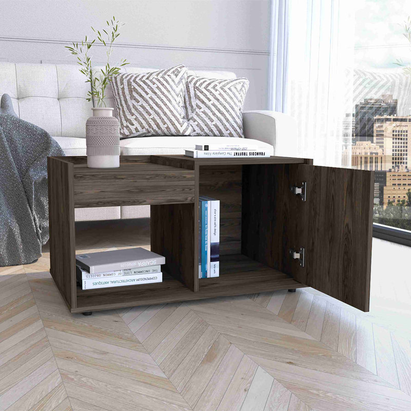 Table basse à 2 tablettes Tualatin