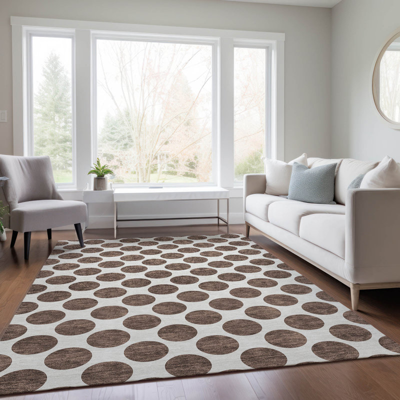 Tapis Chayden avec envers antidérapant, Rectangle 5 pi x 7 pi 6 po