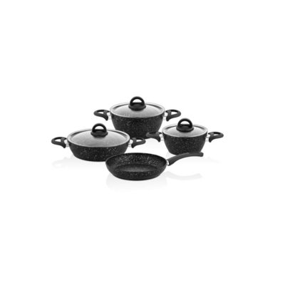 7 - Piece Granite Cookware Set