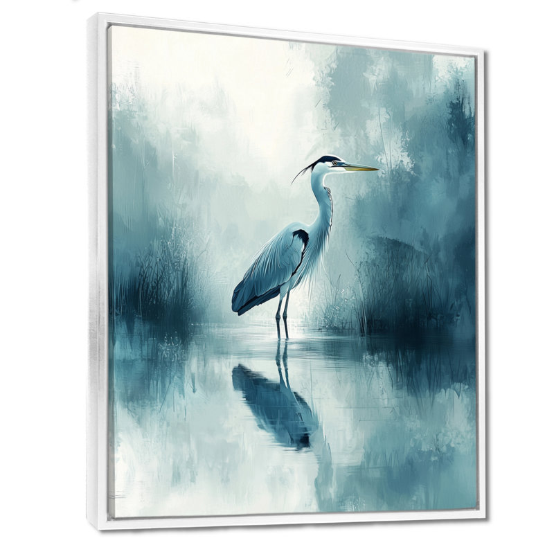Avenlea - animaux, art mural, H 20 po x l 12 po, Reproduction encadrée sans passe-partout, Blanc