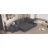 104" Modern L-Shape 3 Seat Reversible Sectional Couch, Pull Out Sleeper Sofa With Storage Chaise And 2 Stools For Living Room Furniture Set, Charcoal Grey-155544305