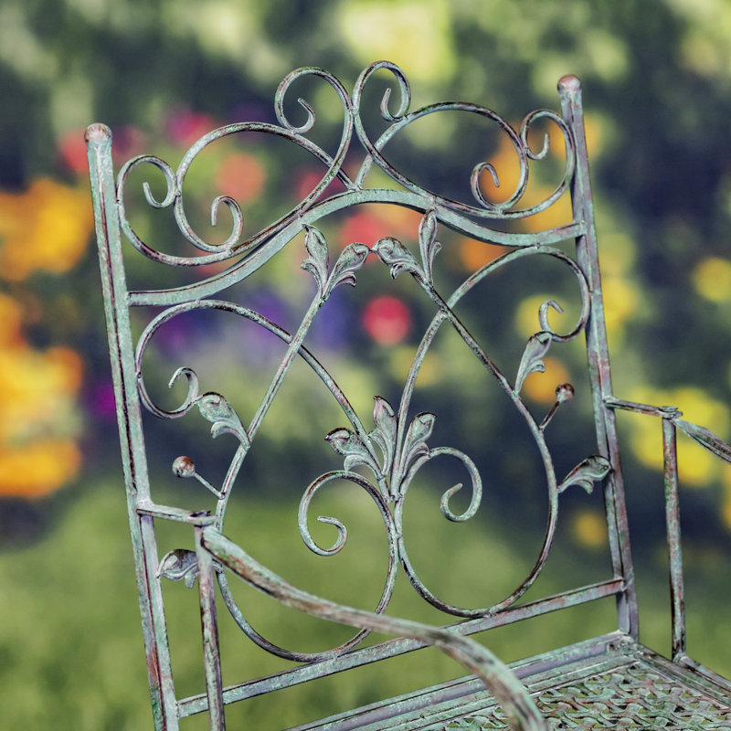 Chaise de jardin Nyquist, Vert Verdi