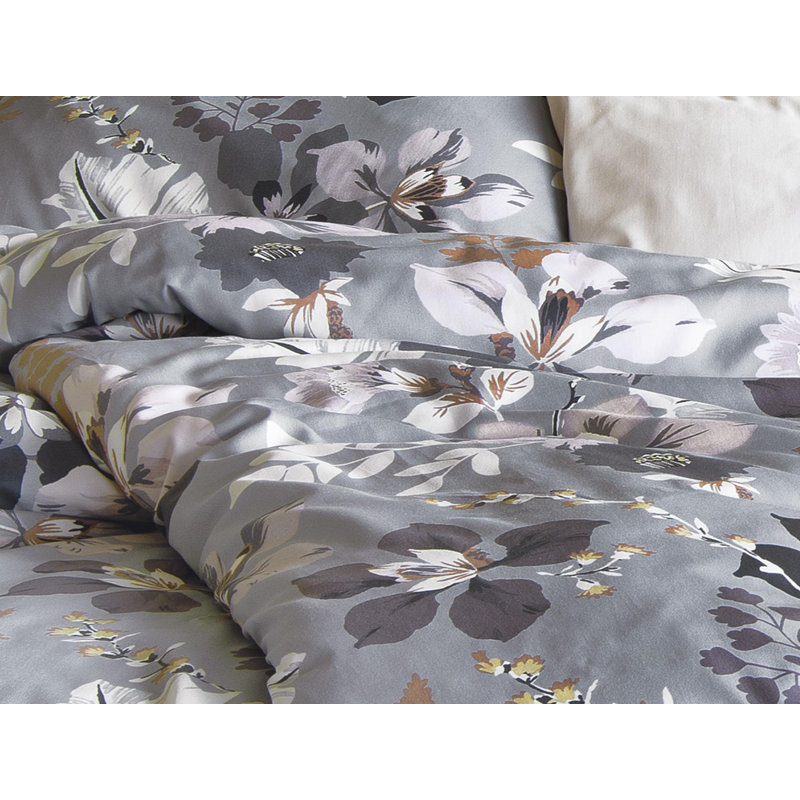 Sky 8423 Mako Satin Duvet Cover Set, 155 x 220cm - 1 Pillowcase (80 x 80 cm)