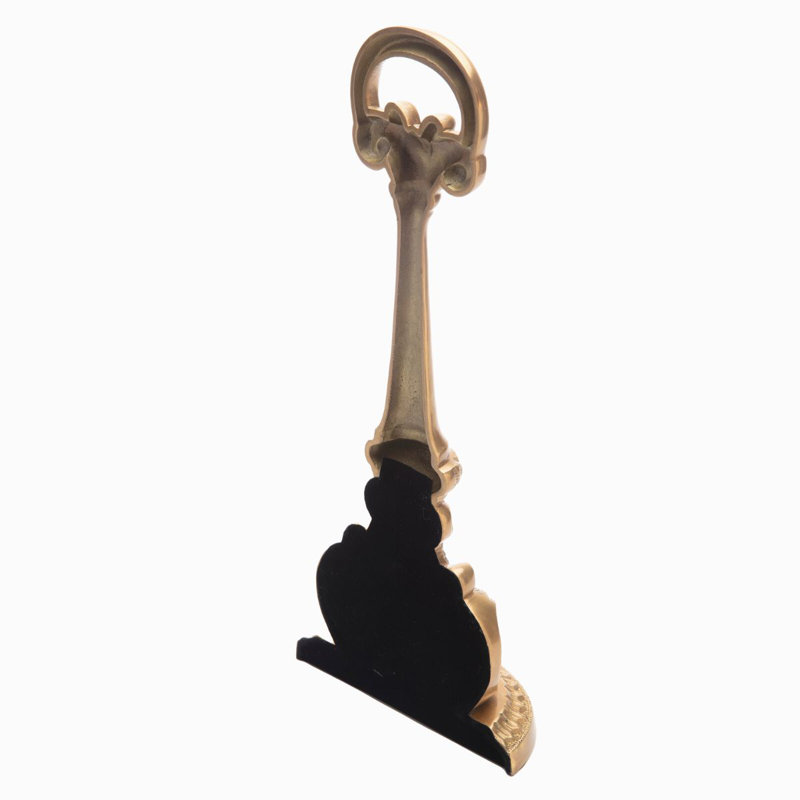 Butoir de porte en laiton antique