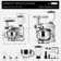 6 QT. 6 Speed 3 in 1 Multifunctional Stand Mixer with Meat Grinder and Juice Blender