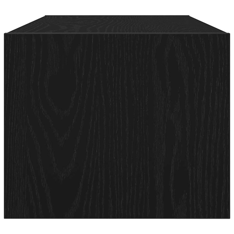 Unfinished Floating TV Stand for TVs up to 40", Black