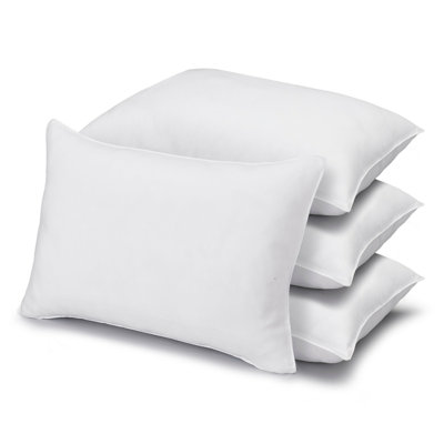 Exquisite Hotel Signature Microfiber Pillow, Soft Density
