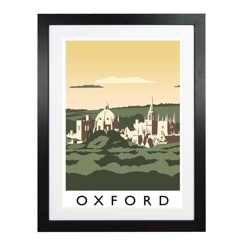 1 Piece Wall Art, 43.5 cm H x 33.5 cm W x 2.2 cm D, Black Wood Frame